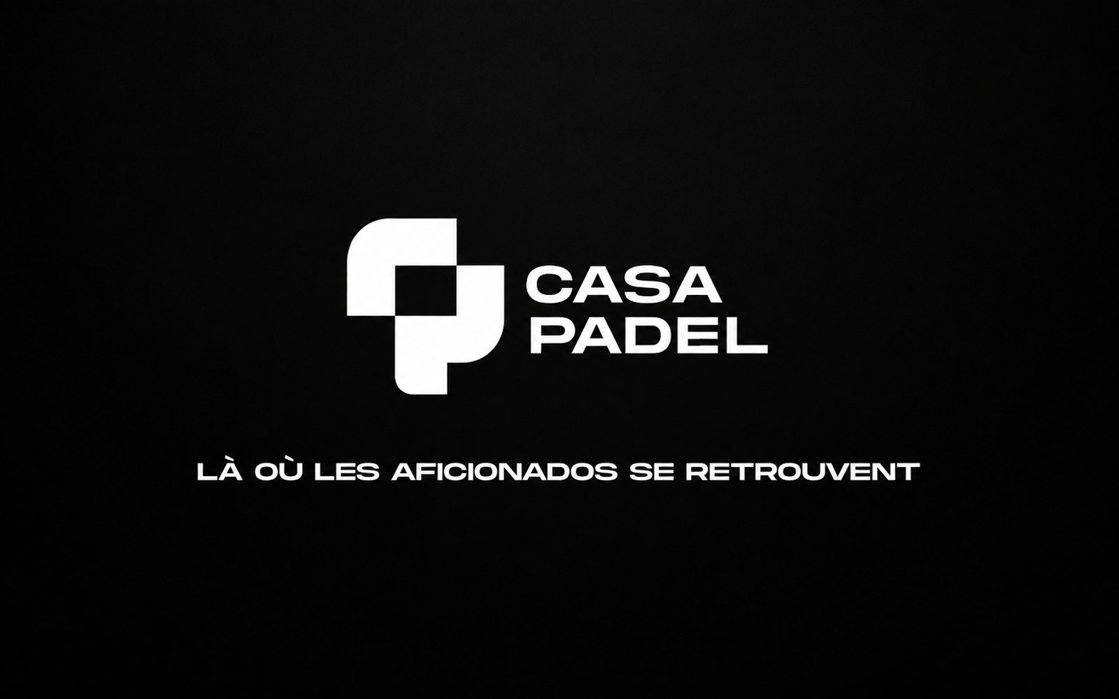 A padel match